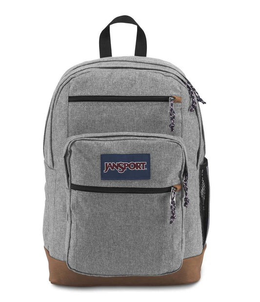 JanSport Cool Student Backpack - Grey Letterman Poly