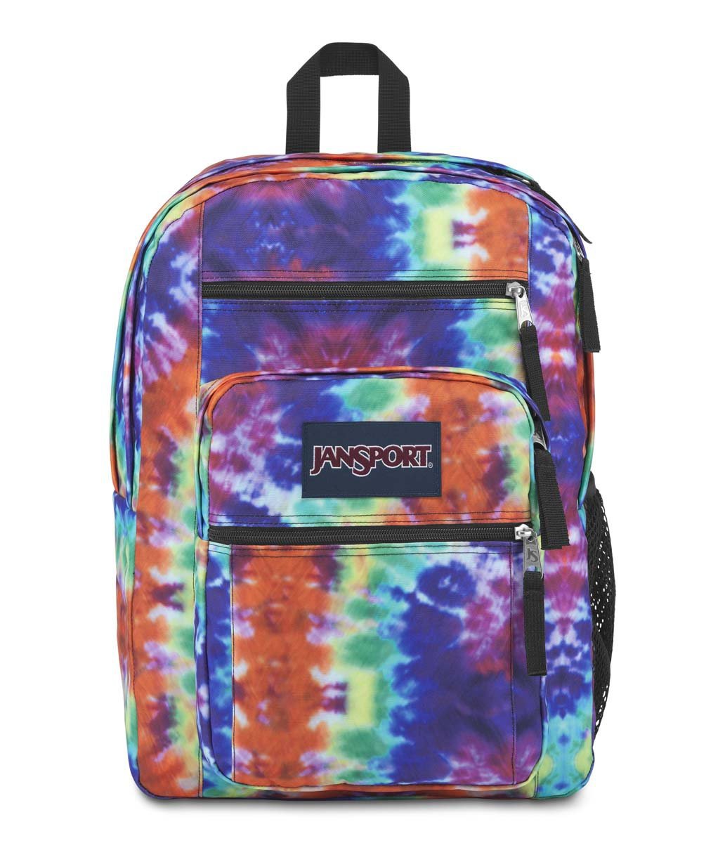 JanSport Big Student 2.0 Backpack - Red/Multi Hippie Days