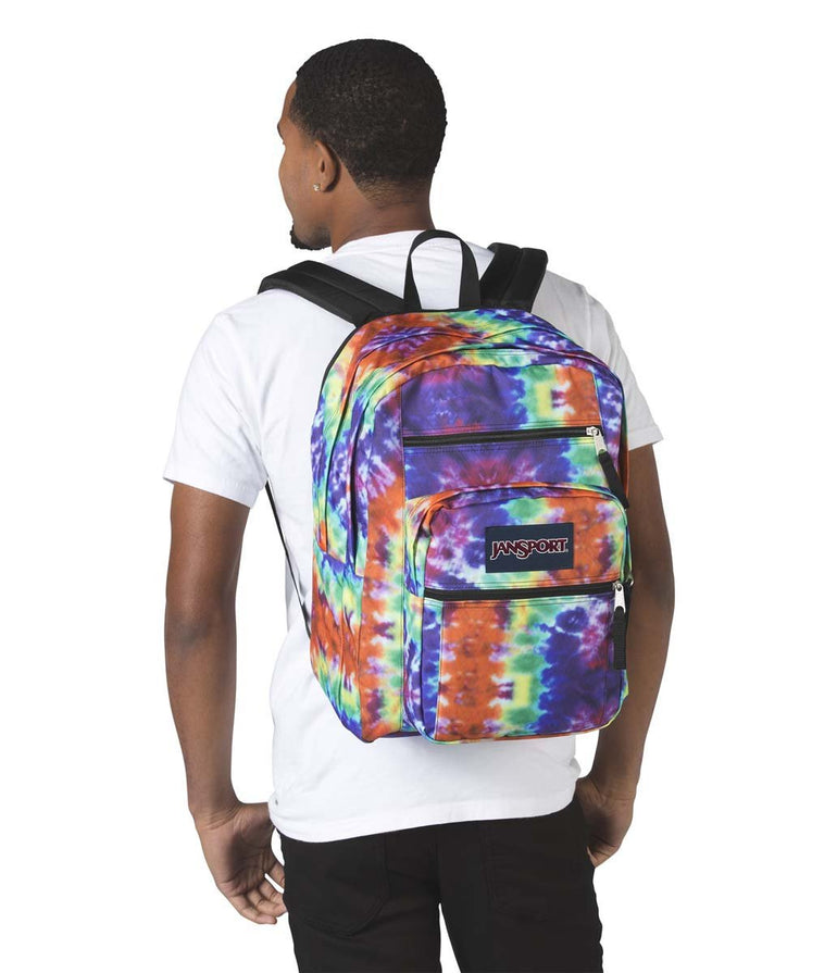 JanSport Big Student 2.0 Backpack - Red/Multi Hippie Days