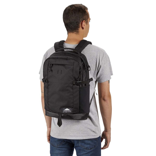 JanSport Gnarly Gnapsack 25 Backpack - Black Mini Ripstop