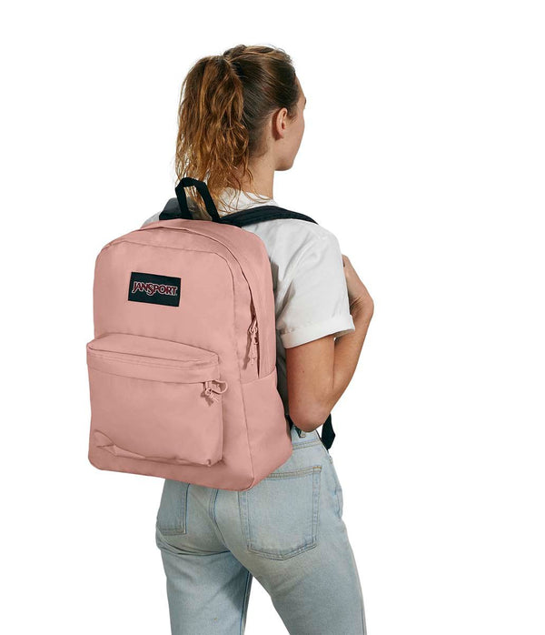 JanSport SuperBreak Backpack - Misty Rose