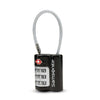 Samsonite 3 Dial TSA Cable Lock - Black