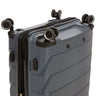 Mancini Melbourne Collection Expandable Polypropylene Spinner Luggage