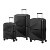 American Tourister Airconic 3 Piece Nested Spinner Luggage Set - Onyx Black