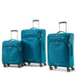 American Tourister Fly Light 3 Piece Spinner Expandable Luggage Set - Teal