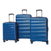 American Tourister Speedlink 3 Piece Nested Spinner Expandable Luggage Set - Navy