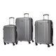 Samsonite Omni 3.0 - 3 Piece Spinner Expandable Luggage Set - Brushed Silver
