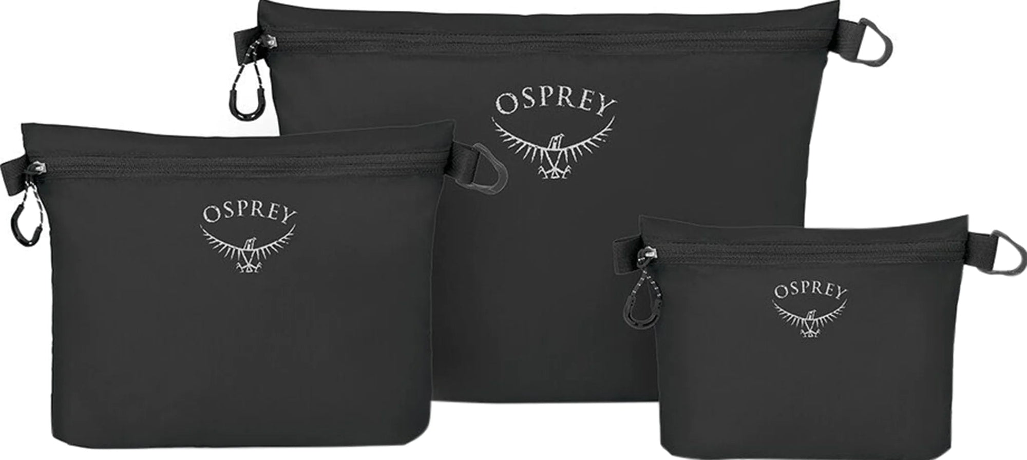 Osprey Ultralight Zipper Sack Set - Black