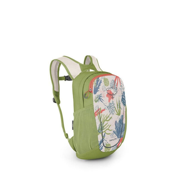 Osprey Daylite Kid's Everyday Backpack - Coral Life Print Green