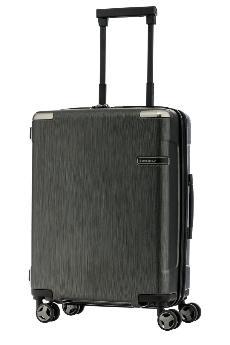 Samsonite Evoa Spinner Carry-On Widebody Luggage - Brushed Black