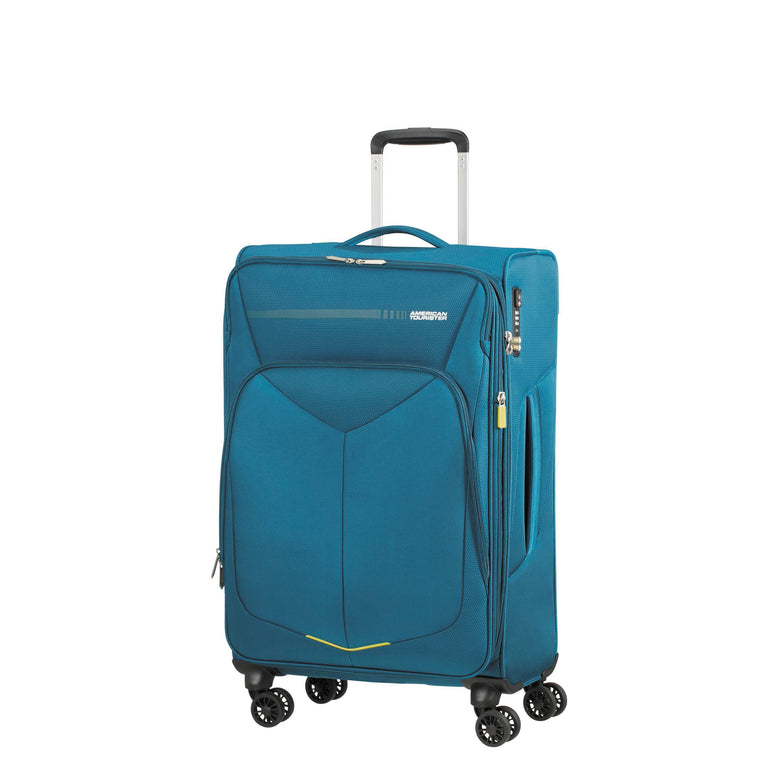 American Tourister Fly Light Spinner Medium Expandable Luggage - Teal