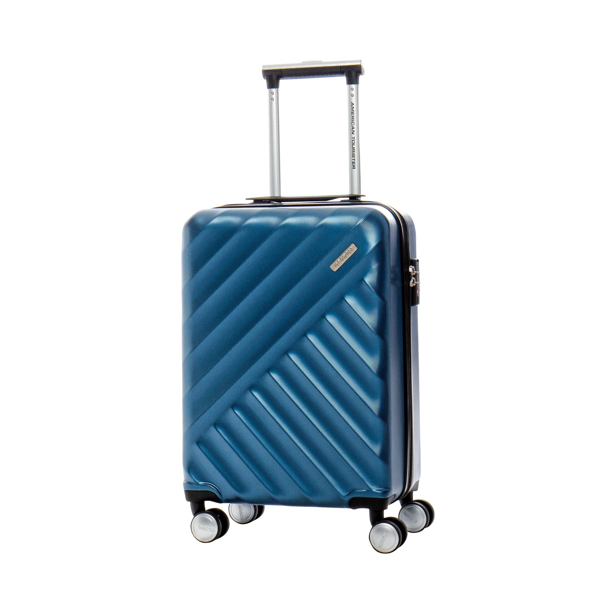 American Tourister Crave Collection Carry-On Spinner Luggage - Blue