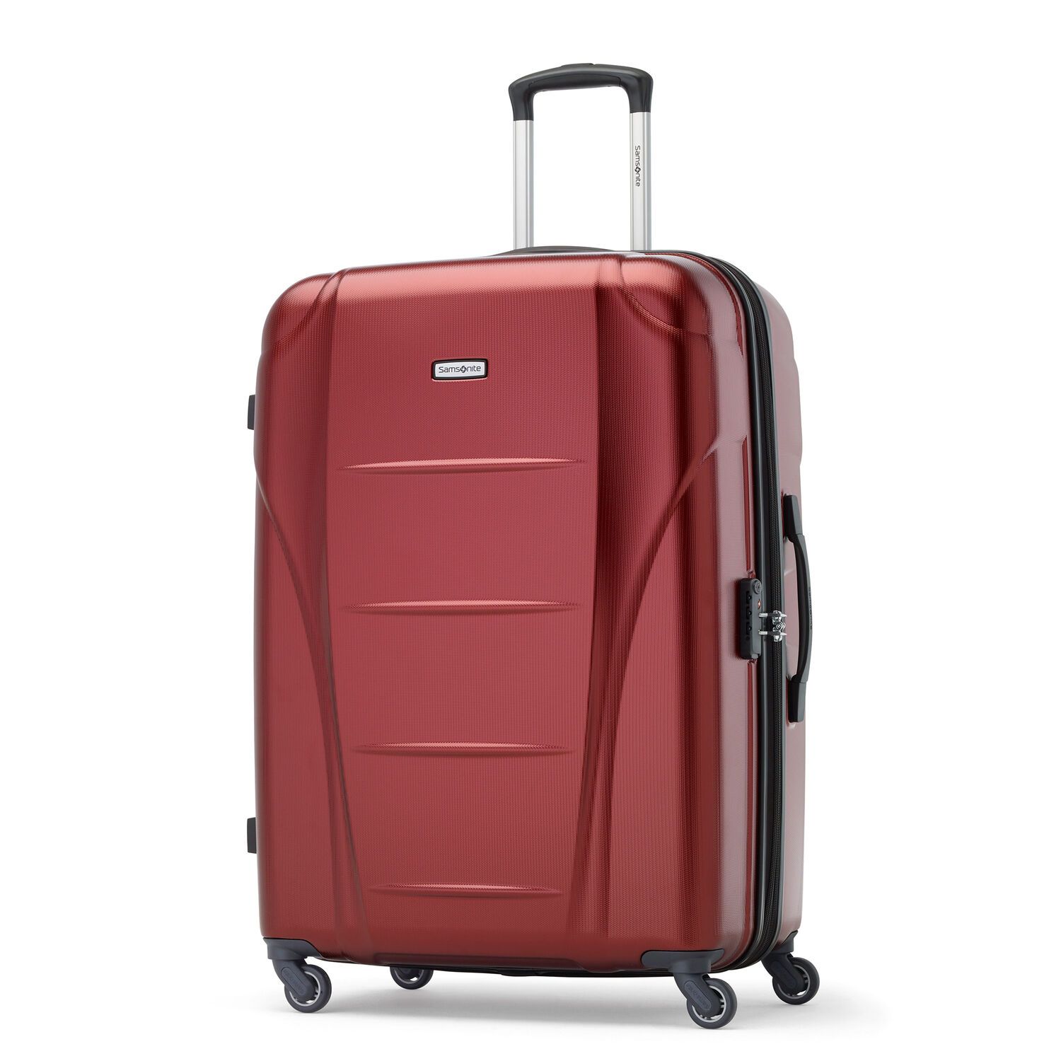 Samsonite Winfield NXT Spinner Large Expandable Luggage - Dark Red
