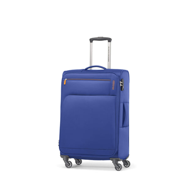 American Tourister Bayview NXT Spinner Medium Expandable Luggage - Imprial Blue