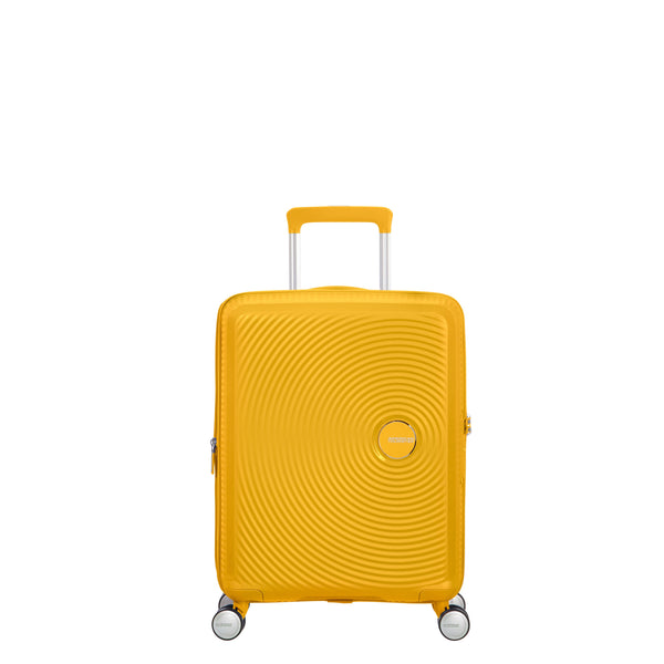 American Tourister Curio Spinner Carry-On Expandable Luggage - Golden Yellow