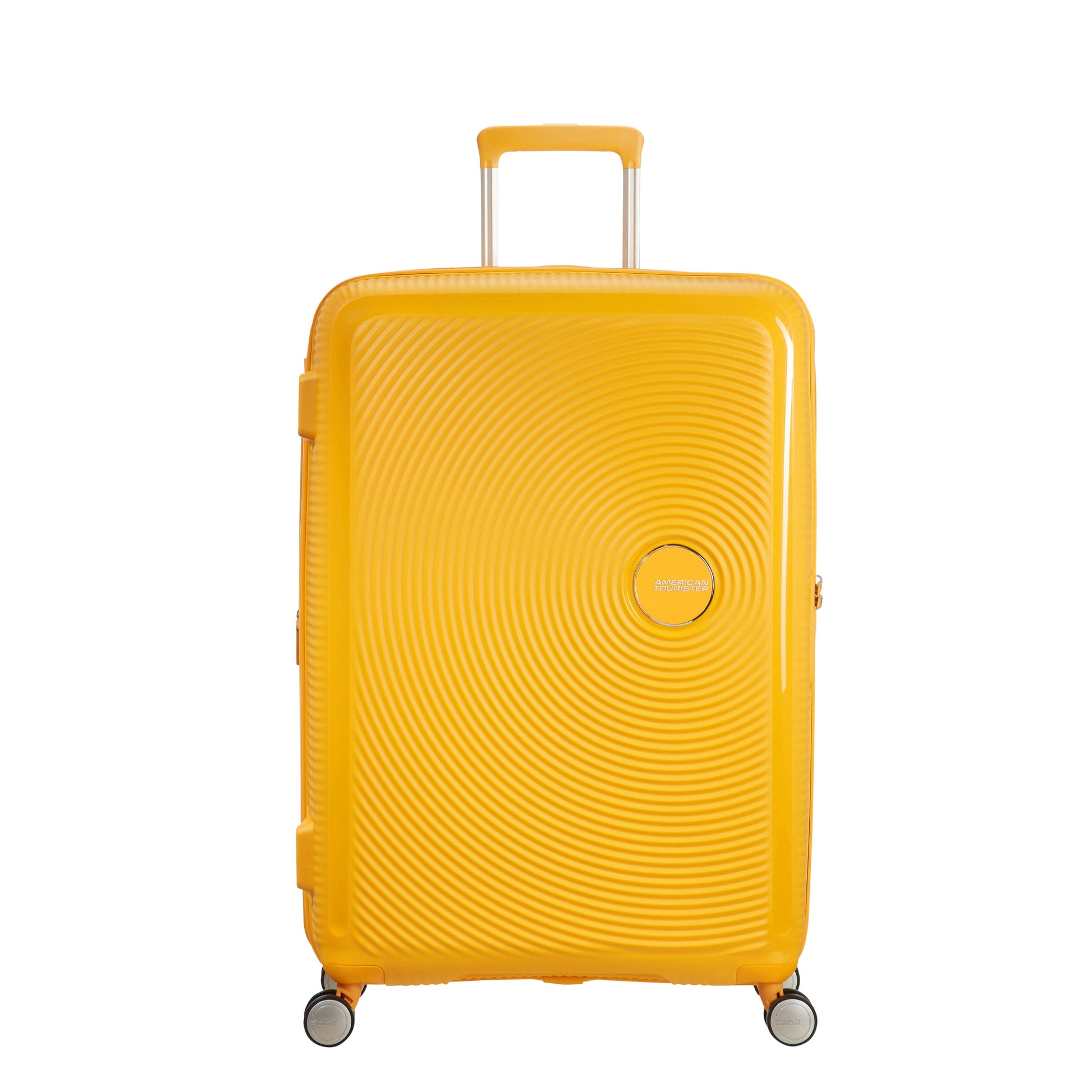 American Tourister Curio Spinner Large Expandable Luggage - Golden Yellow