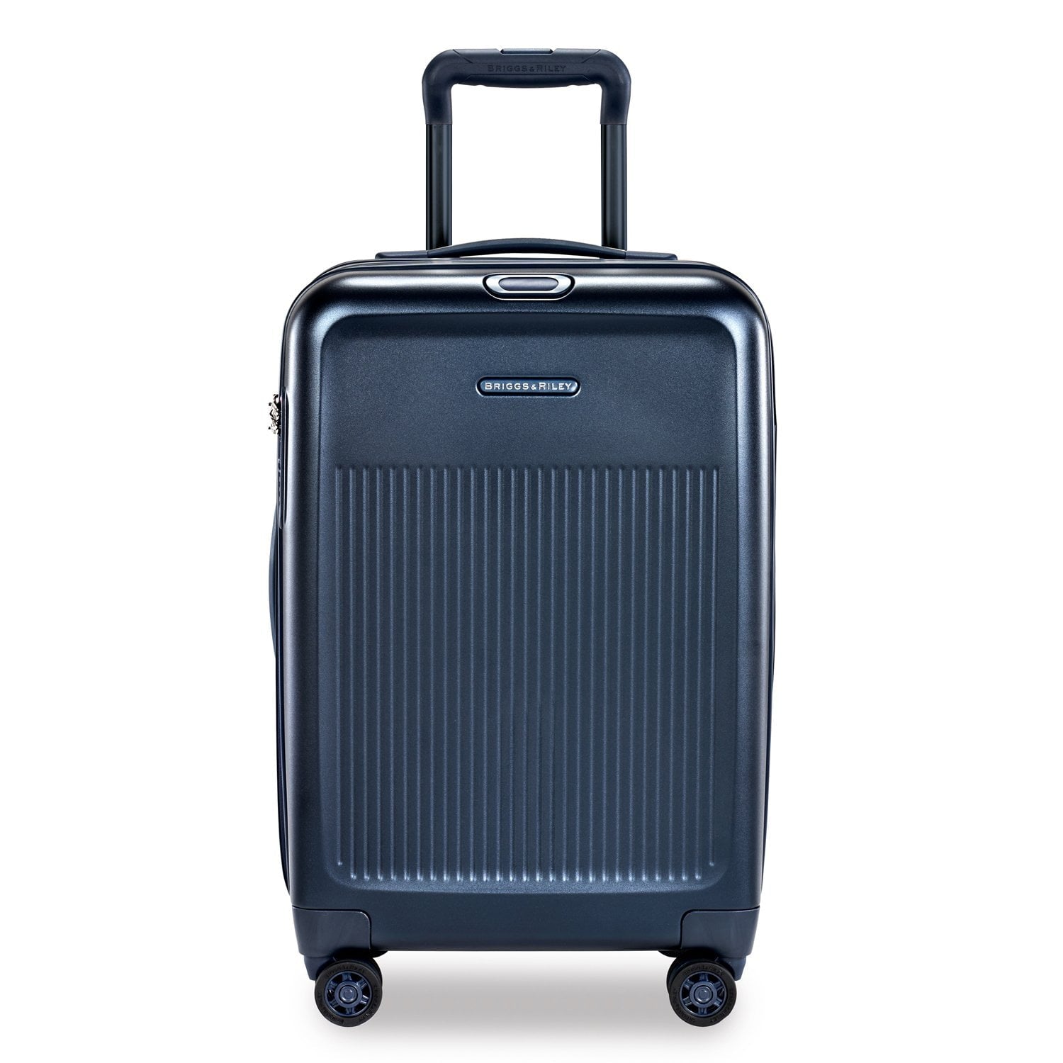 Briggs & Riley Sympatico Domestic Carry-On Expandable Spinner Luggage - Navy