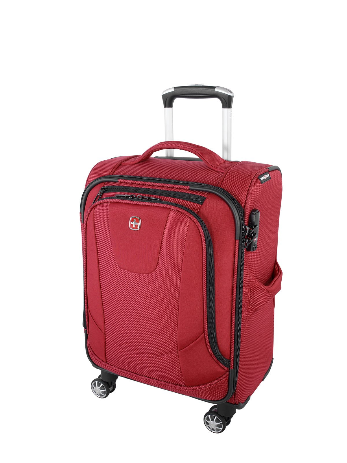 Swiss Gear Neo Lite 3 Carry-On Poly Spinner Luggage - Red