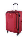 Swiss Gear Neo Lite 3 25 Inch Poly Expandable Spinner Luggage - Red