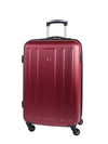 Swiss Gear ABS La Sarinne Lite 24 Inch Moulded Hardside Expandable Spinner Luggage - Oxblood