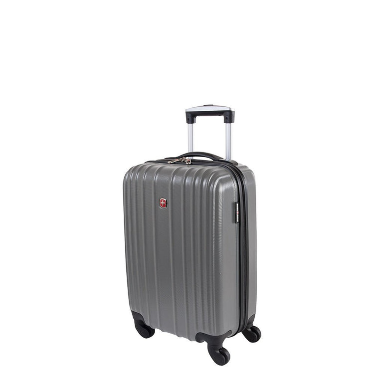 Swiss Gear 20" Carry-On Moulded Upright Luggage - Grey