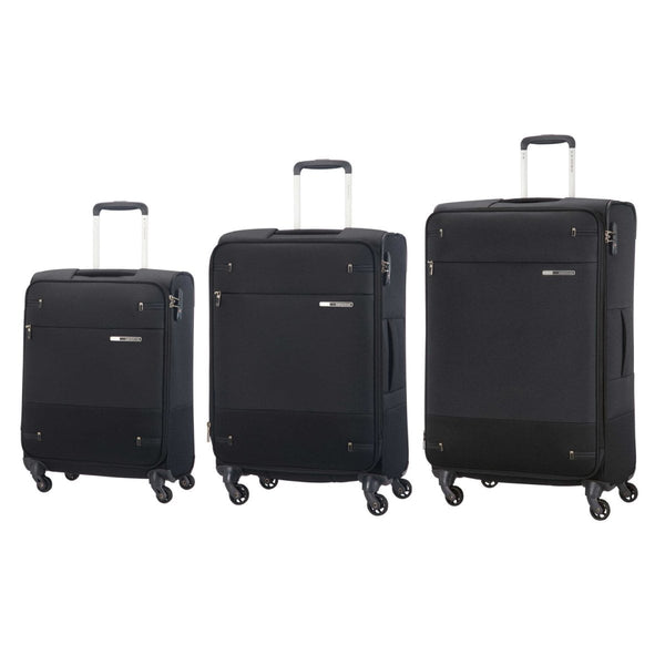 Samsonite Base Boost 3 Piece Nested Spinner Luggage Set - Black