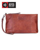 Mancini CASABLANCA Collection Ladies’ “ Wristlet” (RFID Secure) - Cognac
