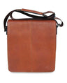 Mancini COLOMBIAN Collection Messenger Style Unisex Bag for Tablet and E-Reader - Cognac