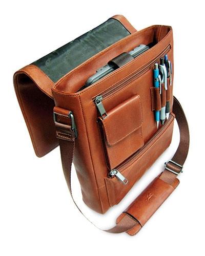 Mancini COLOMBIAN Collection Messenger Style Unisex Bag for Tablet and E-Reader