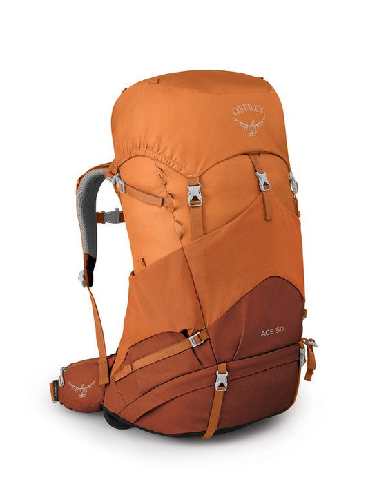 Osprey Ace 50 Kids Backpacking (8-14 Y/O) - Orange Sunset