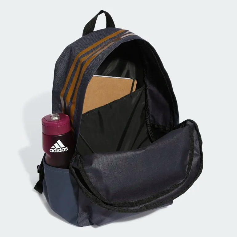 Adidas Classic 3-Stripes Backpack - Shadow Navy/Bronze Strata/Black