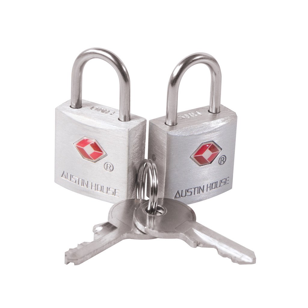 Austin House Travel Sentry Key Padlocks