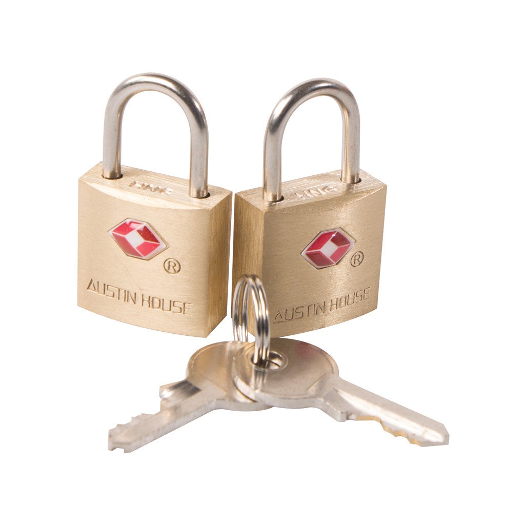Austin House Travel Sentry Key Padlocks