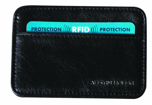 Austin House Card Case with RFID Protection
