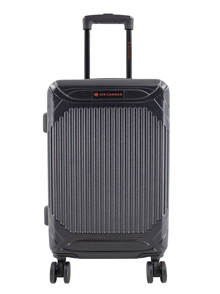 Air Canada Luggage Black Air Canada Milan Medium Hardside Expandable Luggage