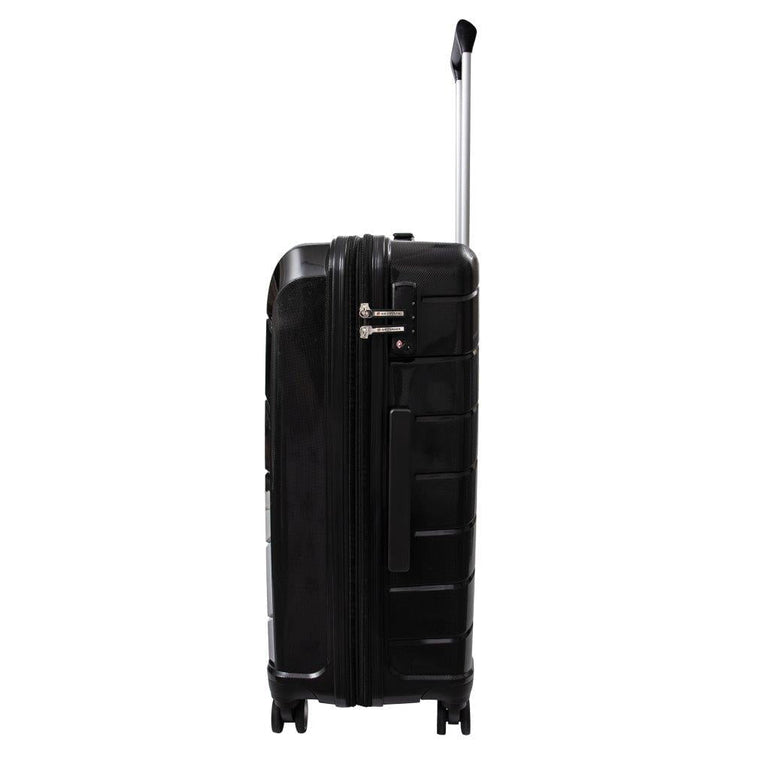 Air Canada Luggage Black Air Canada Optimum Hardside Expandable Medium Luggage