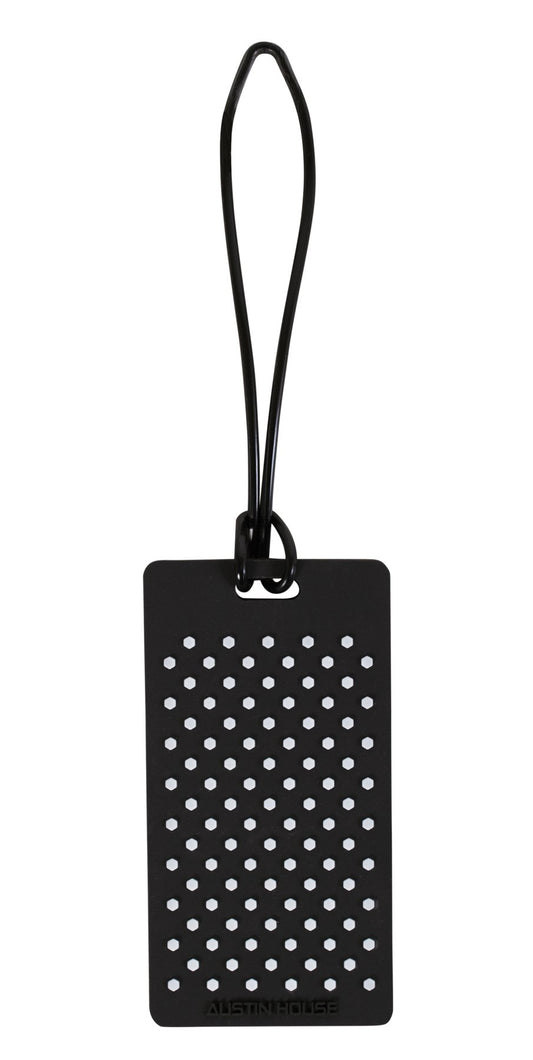 Austin House Travel Accessories Black/White Austin House Classic Luggage Tag - Dots