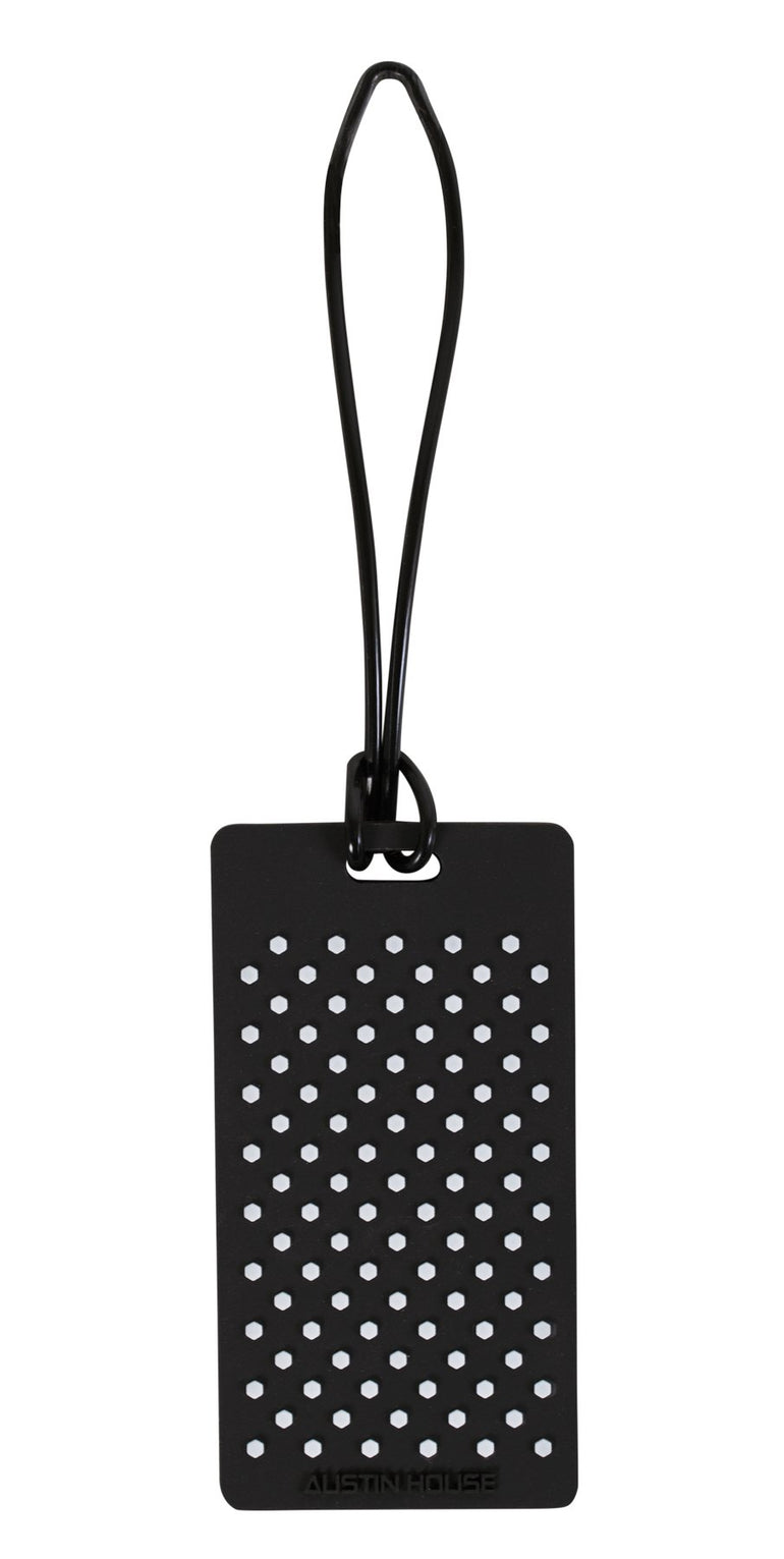 Austin House Travel Accessories Black/White Austin House Classic Luggage Tag - Dots