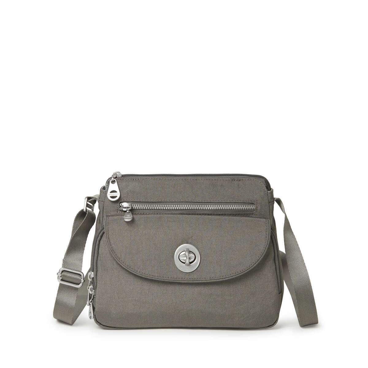 Baggallini Cross-Body Bag Sterling Shimmer Baggallini Calais Crossbody Bag