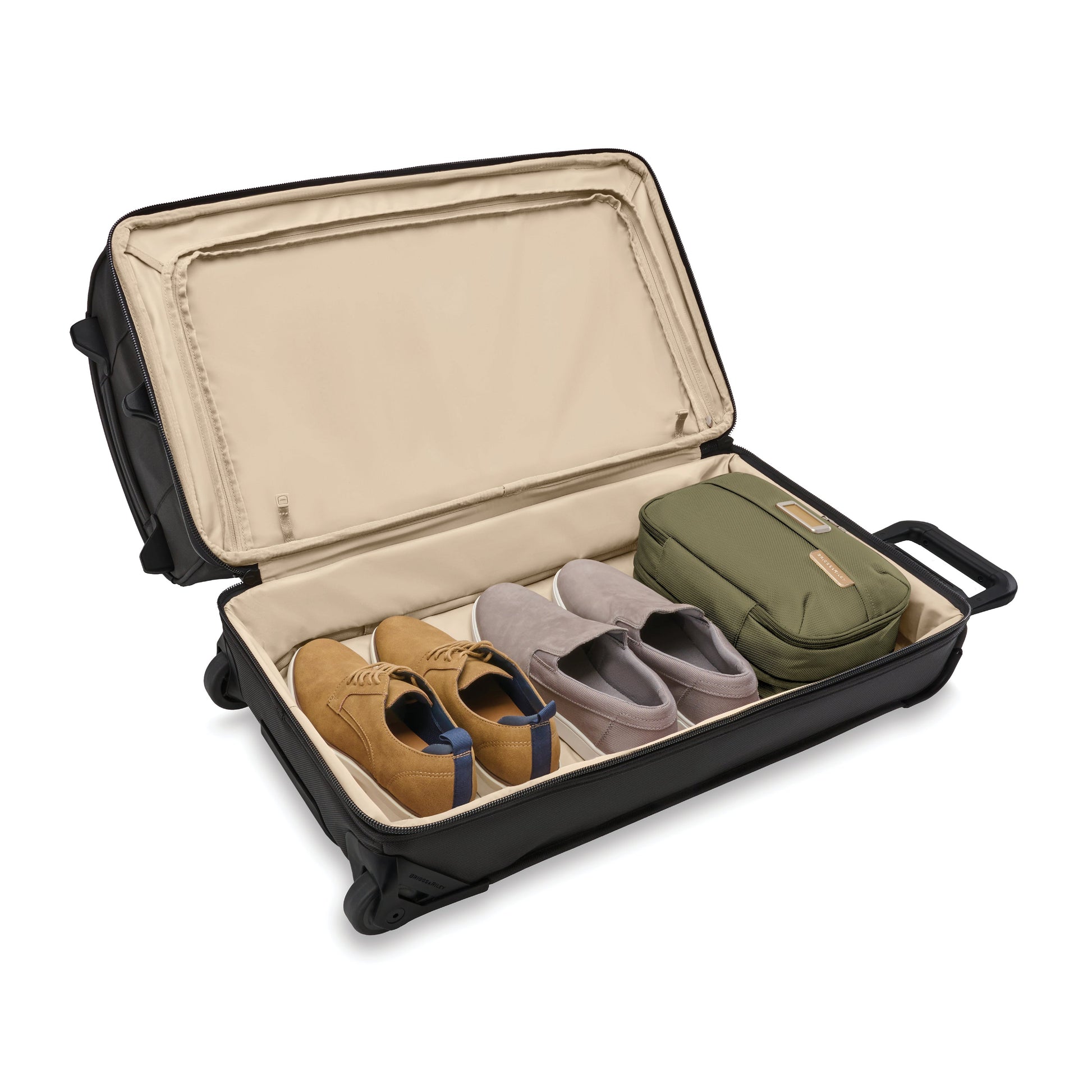 Briggs & Riley Wheeled Duffle Black Briggs & Riley Baseline Medium Two-Wheel Duffle