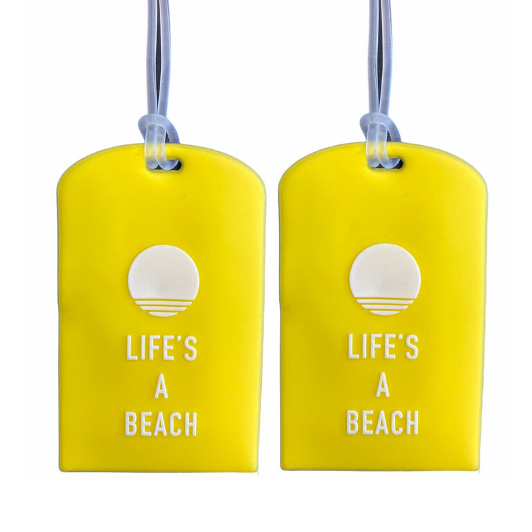 Canada Luggage Depot Free Gifts 2 Luggage Tags - Yellow Free Gift