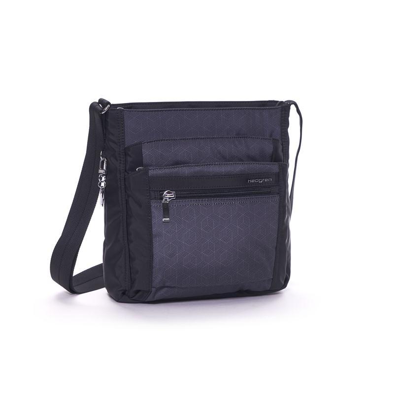 Hedgren Inner City Crossbody with RFID Blocking Pouch - Cube Print