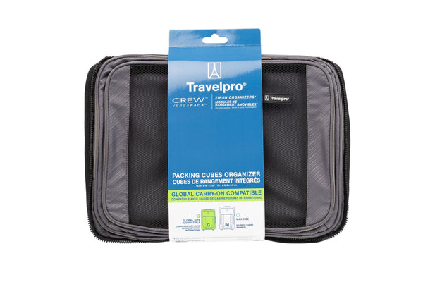 Travelpro Crew VersaPack Packing Cubes Organizer (Global Size Compatible)