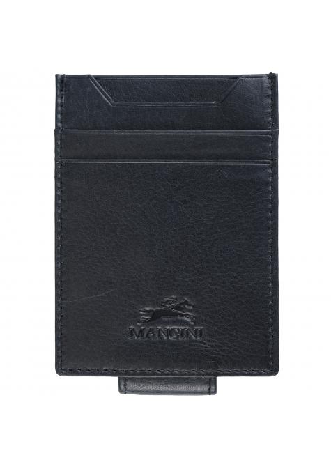 Mancini BELLAGIO Magnetic RFID Bill Clip - Black