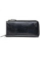 Mancini CASABLANCA Ladies` RFID Secure Trifold Wallet - Black