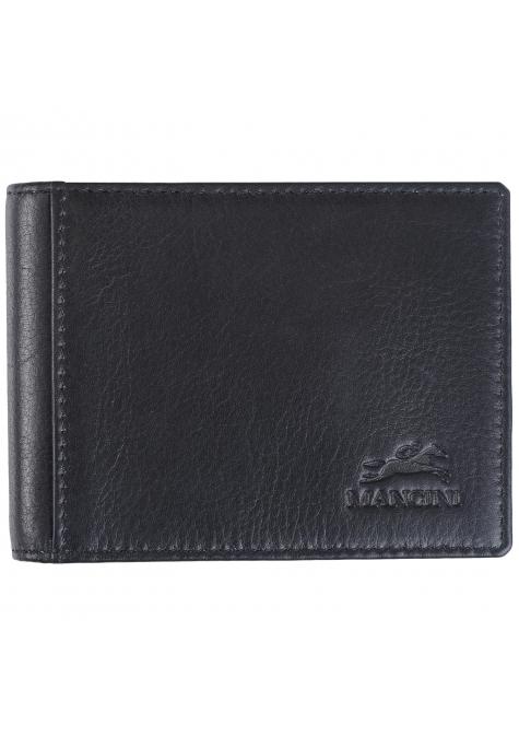 Mancini BELLAGIO Deluxe RFID Slim Bill Clip - Black
