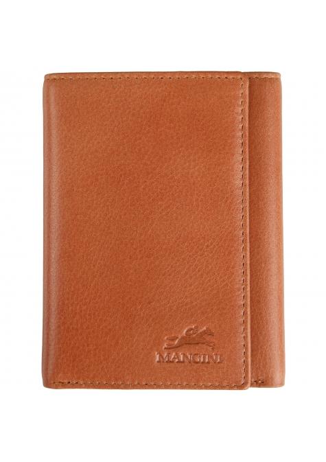 Mancini BELLAGIO Trifold RFID Wallet - Cognac