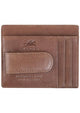 Mancini BELLAGIO Deluxe RFID Bill Clip - Brown