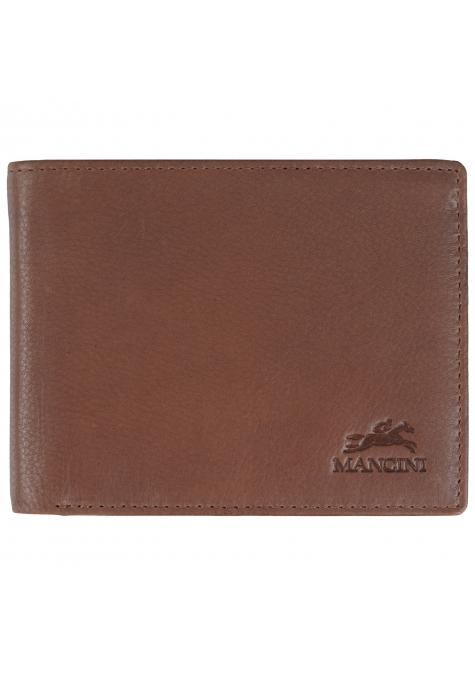 Mancini BELLAGIO Left Wing RFID Billfold - Brown