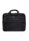 Mancini ARIZONA Double Compartment Briefcase for 15.6 Inch Laptop / Tablet - Black